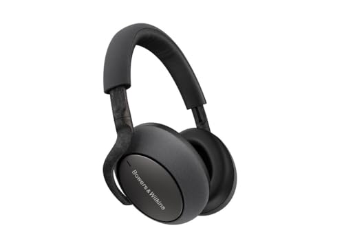 Bowers & Wilkins PX7 Over Ear Wireless Bluetooth Headphone, Adaptive Noise Cancelling - Space Grey