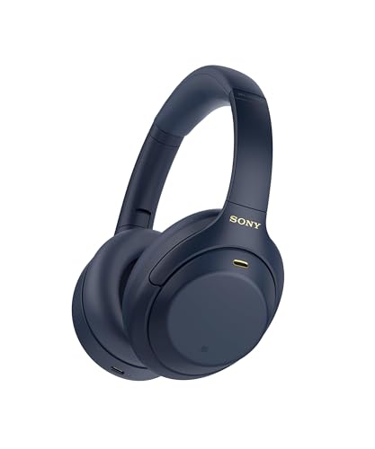 Sony WH-1000XM4 Wireless Premium Noise Canceling Overhead Headphones with Mic for Phone-Call and Alexa Voice Control, Midnight...