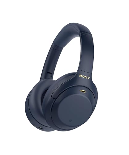 Sony WH-1000XM4 Wireless Premium Noise Canceling Overhead Headphones with Mic for Phone-Call and Alexa Voice Control, Midnight...