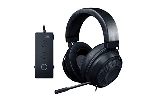 Razer Kraken Tournament Edition THX 7.1 Surround Sound Gaming Headset: Retractable Noise Cancelling Mic - USB DAC -  For PC, PS4,...