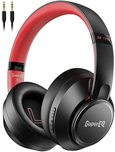 SuperEQ S1 Hybrid Active Noise Cancelling Headphones