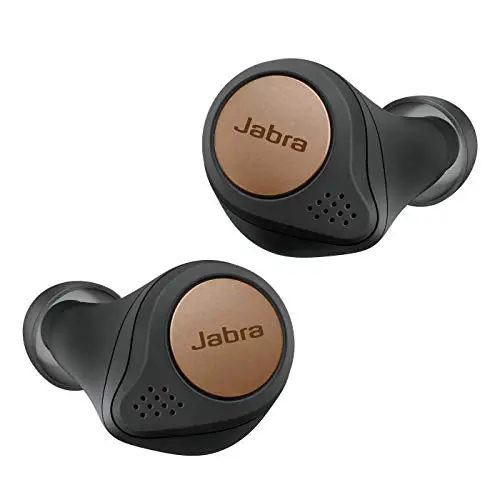 Jabra Elite Active 75t True Wireless Bluetooth Earbuds, Copper Black – Wireless Earbuds for Running and Sport, Charging Case...