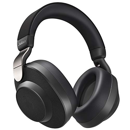 Jabra Elite 85h Titanium Black Bluetooth Noise-Canceling Headphones, Over-Ear, 36-Hour Battery Life, Water Resistant, ANC,...