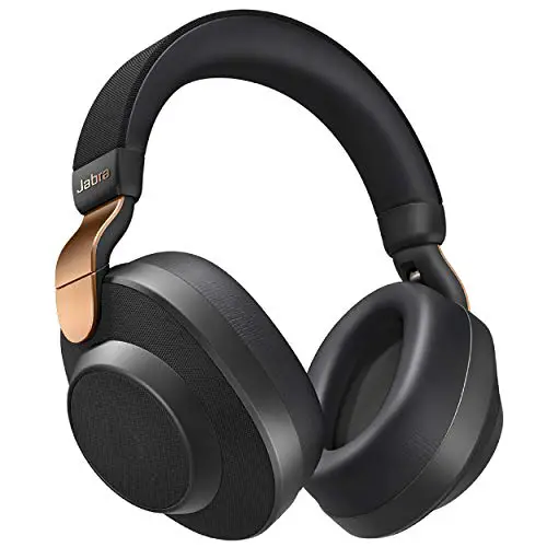 Jabra Elite 85h Wireless Noise-Canceling, Copper Black – Over Ear Bluetooth Headphones Compatible with iPhone & Android -...