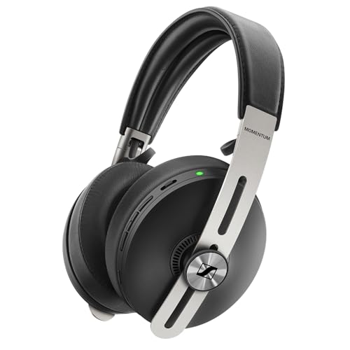 SENNHEISER Momentum 3 Wireless Noise Cancelling Headphones with Alexa, Auto On/Off, Smart Pause Functionality and Smart Control...