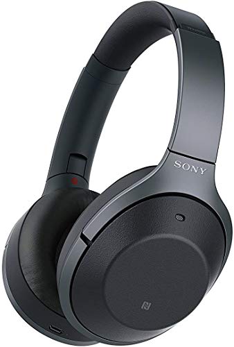 Sony Noise Cancelling Headphones WH1000XM2: Over Ear Wireless Bluetooth Headphones with Microphone - Hi Res Audio and Active Sound...