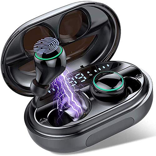 Donerton Wireless Earbuds, Bluetoth 5.0 Headphones IP8 Waterproof Earbuds, 80 Playtime, in Ear Earphones with Mic, Deep Bass 3D...