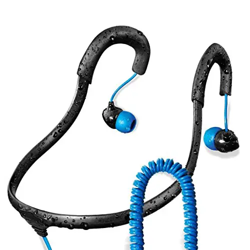 Surge Sportwrap+ IPX8 Waterproof Headphones | Neckband Headphones/in Ear Headphones | Sport Headphones w/ 3.5mm Headphone Jack |...