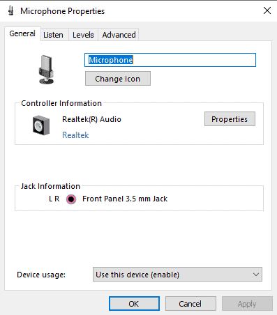 what does mic monitoring do