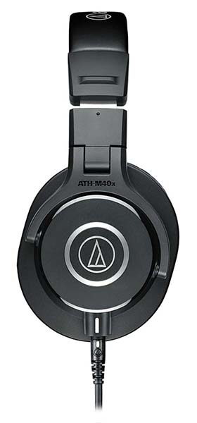 Audio-Technica ATH-M40x Professional Studio Monitor Headphone Portability