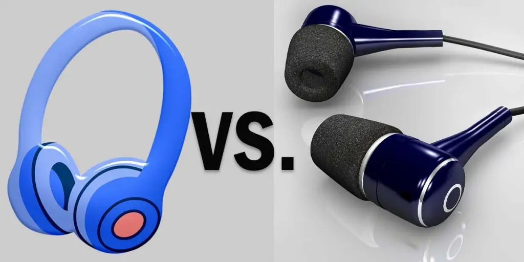 Headphone vs Earphone