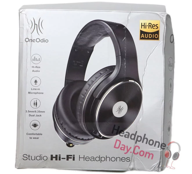 OneOdio Hi-Fi Pro Studio Headphones In The Box