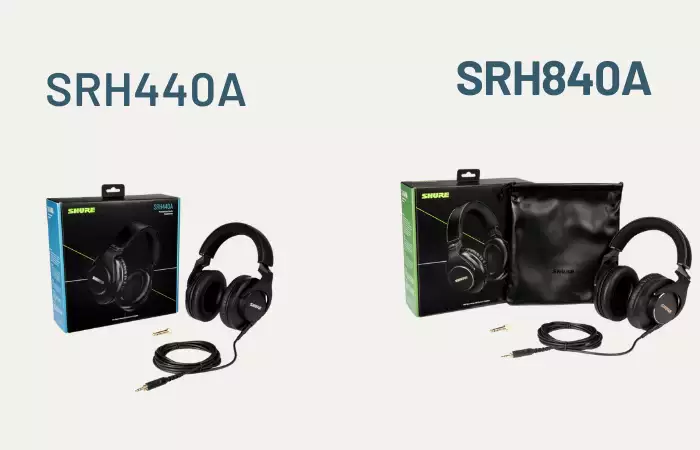 shure SRH440A & SRH840A Box