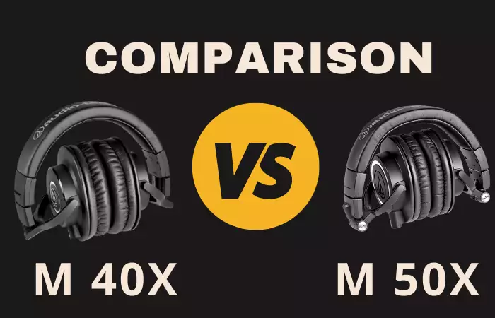 Audio-Technica M40x VS. M50x