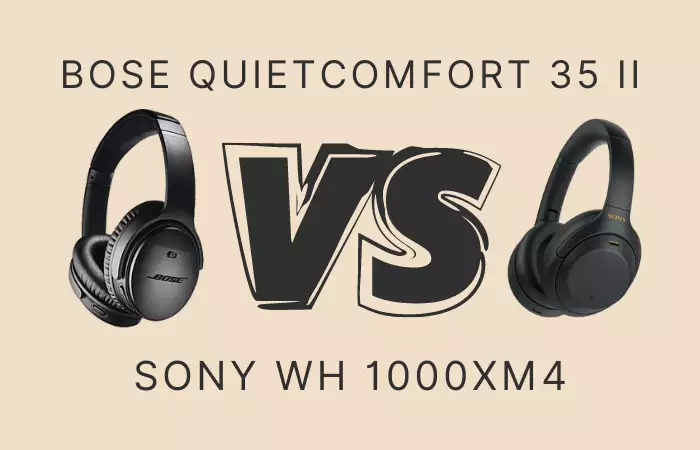 Bose qc35 ii vs best sale sony 1000xm4