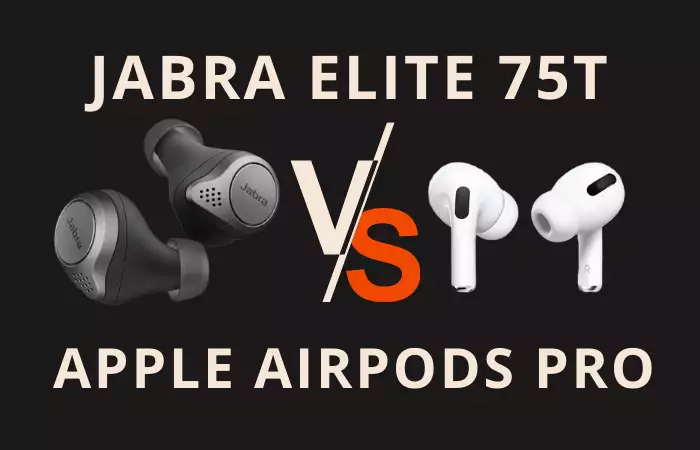 jabra elite 75t vs airpods pro