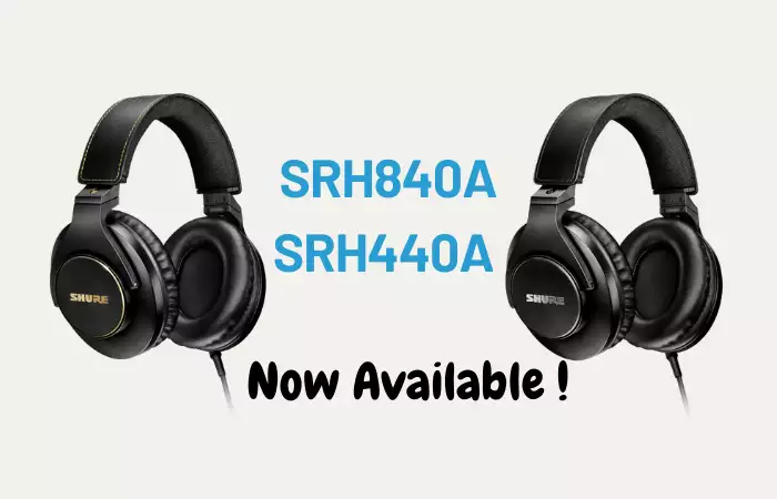 SRH440A and SRH840A are now available