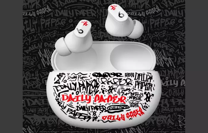 Beats & Daily Paper Together Launching Graffiti-Covered Special Edition Studio Buds
